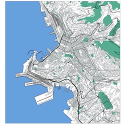 Map of Trieste